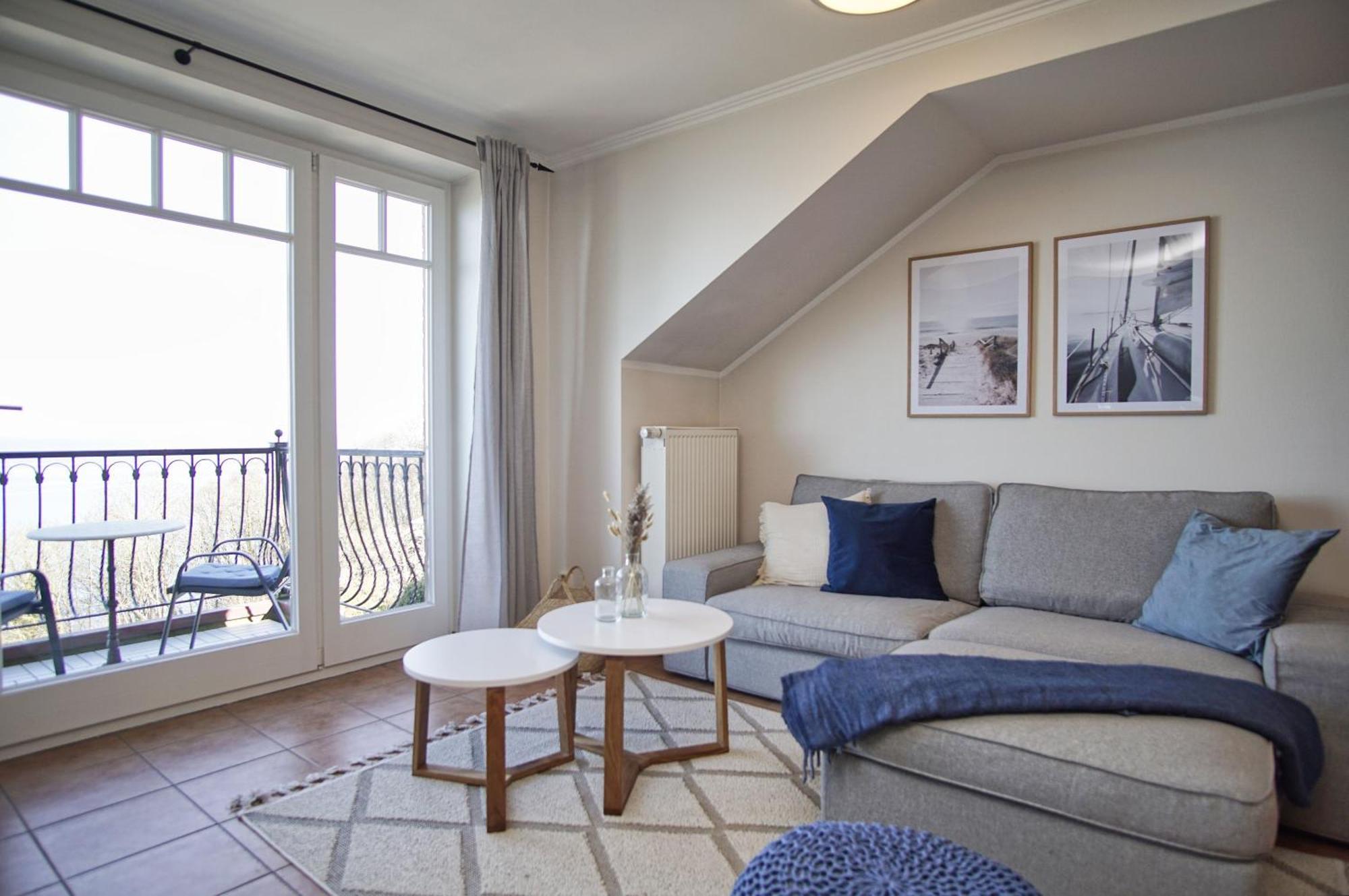 Ferienwohnung Mit Traumhaftem Meerblick - Haus Am Meer Fewo 11 Lohme Dış mekan fotoğraf